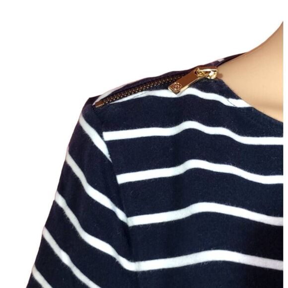 MICHAEL, Michael Kors blue , white with golden accents tee shirt - Picture 4 of 7